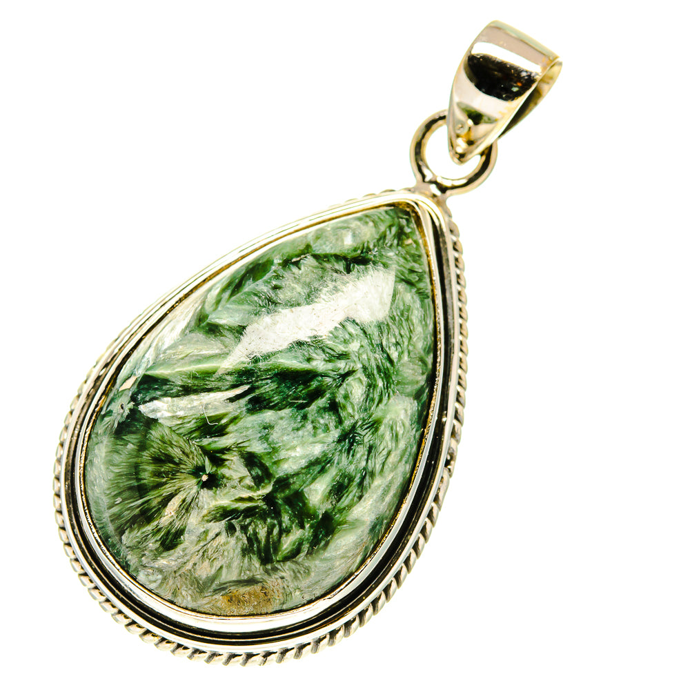 Seraphinite Pendants handcrafted by Ana Silver Co - PD760638
