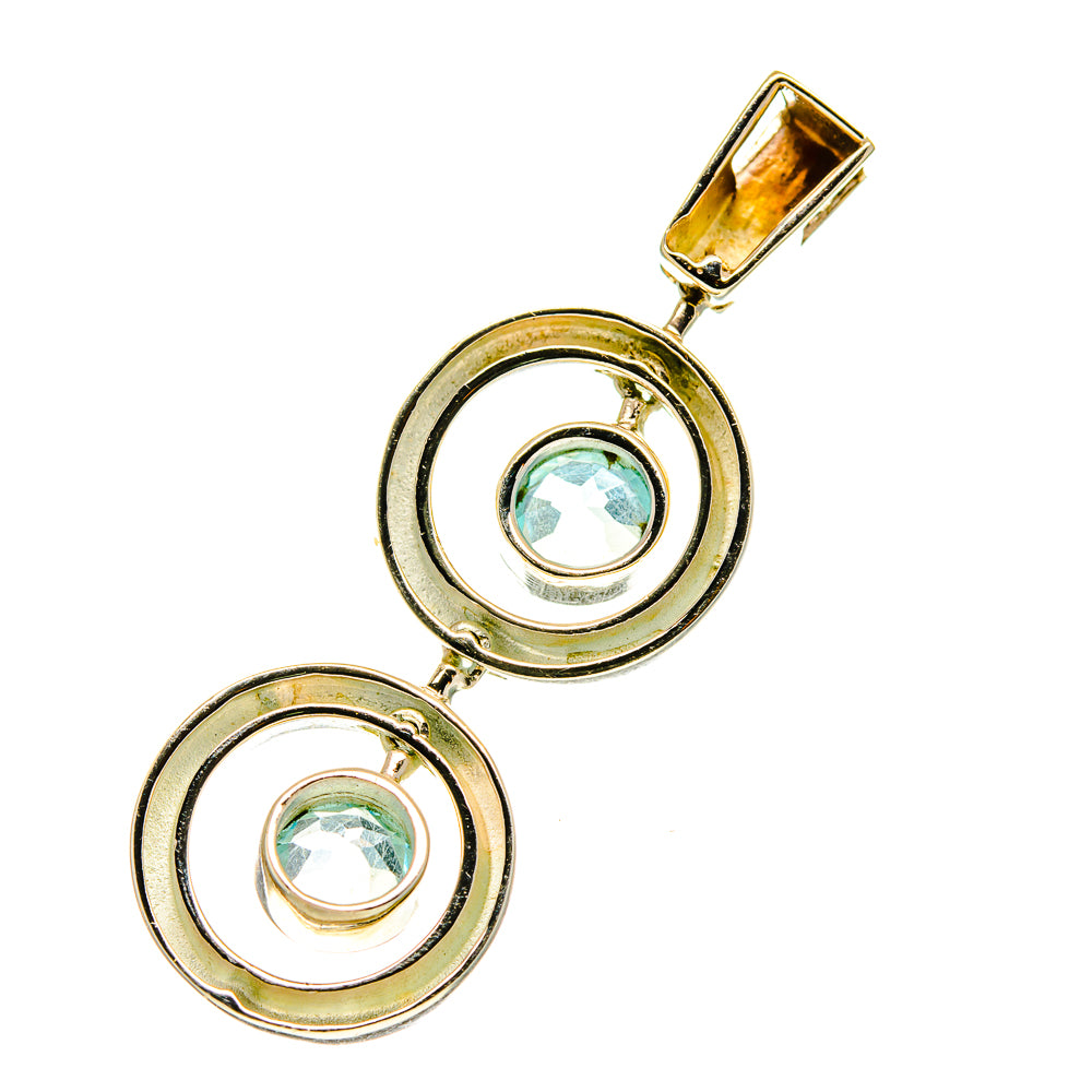 Blue Topaz Pendants handcrafted by Ana Silver Co - PD760647