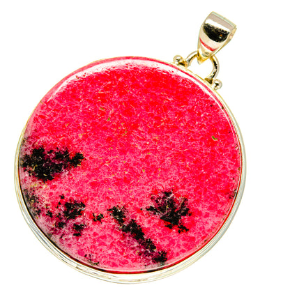 Rhodonite Pendants handcrafted by Ana Silver Co - PD760648