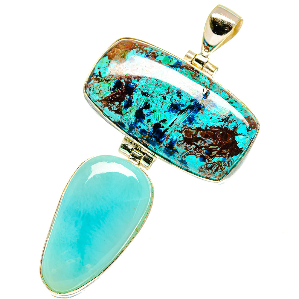 Shattuckite Pendants handcrafted by Ana Silver Co - PD760656