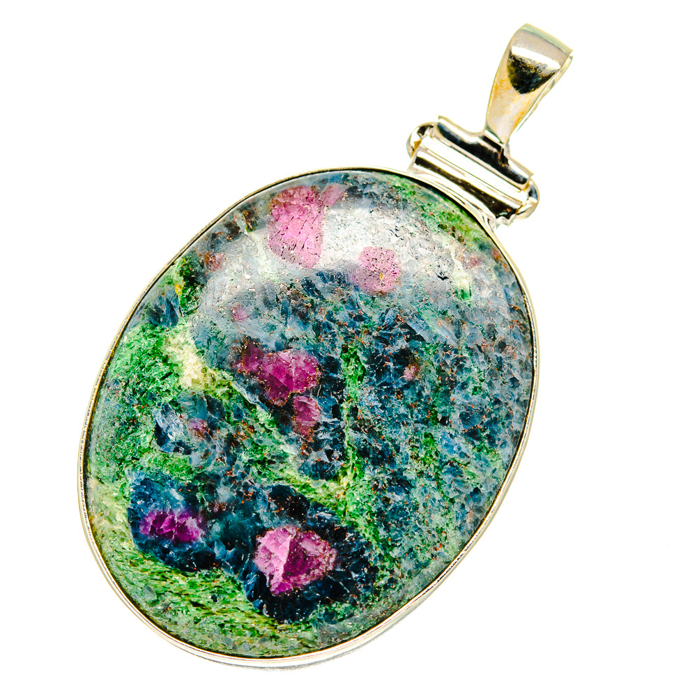 Ruby Fuchsite Pendants handcrafted by Ana Silver Co - PD760658