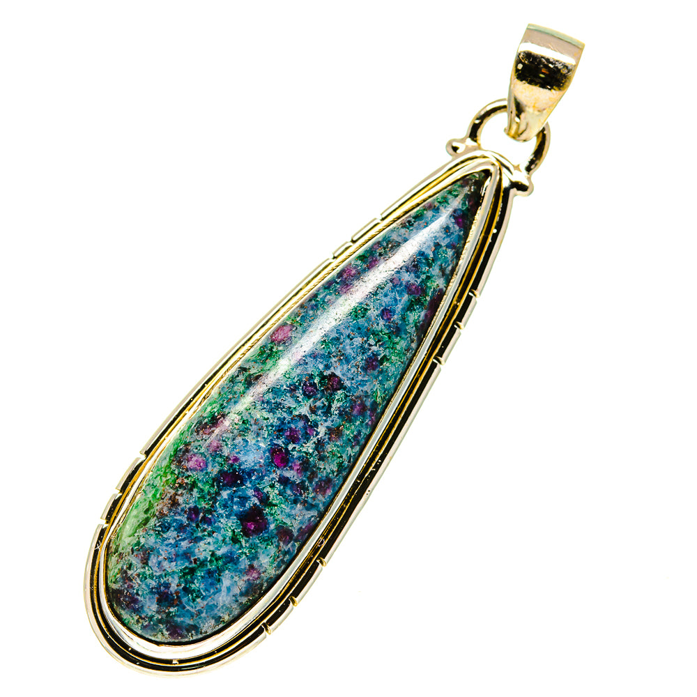 Ruby Fuchsite Pendants handcrafted by Ana Silver Co - PD760665