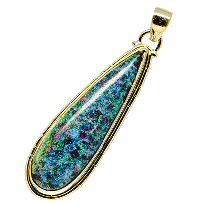 Ruby Fuchsite Pendants handcrafted by Ana Silver Co - PD760665