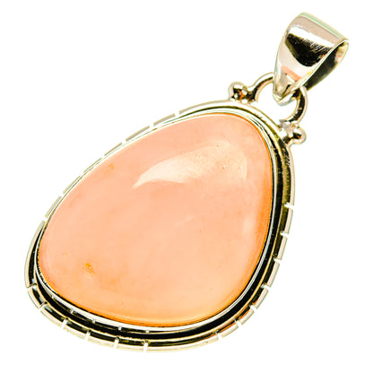 Pink Opal Pendants handcrafted by Ana Silver Co - PD760683