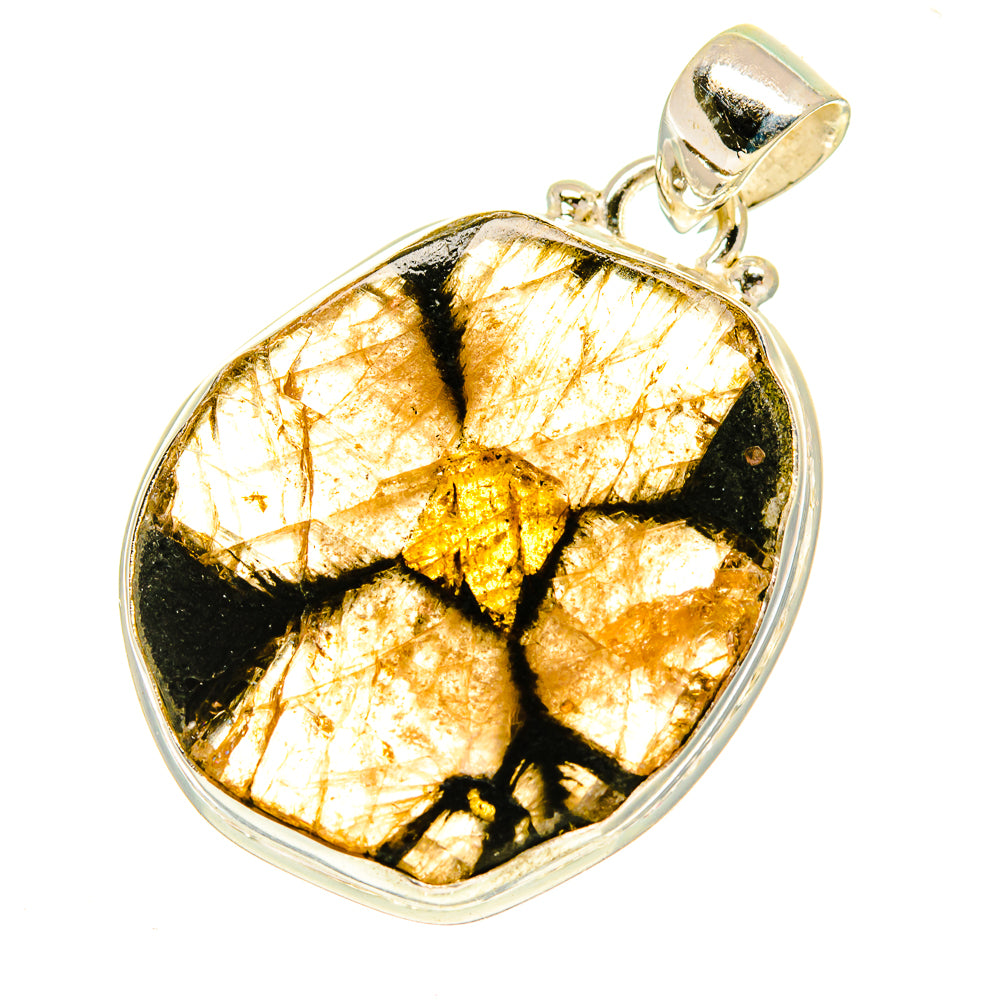 Chiastolite Pendants handcrafted by Ana Silver Co - PD760685