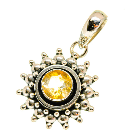 Citrine Pendants handcrafted by Ana Silver Co - PD760687