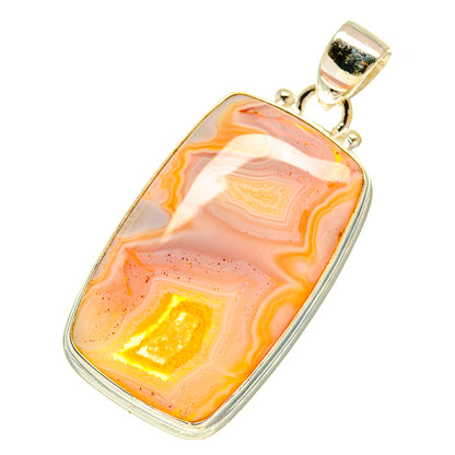 Botswana Agate Pendants handcrafted by Ana Silver Co - PD760689