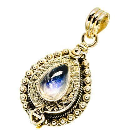 Rainbow Moonstone Pendants handcrafted by Ana Silver Co - PD760697