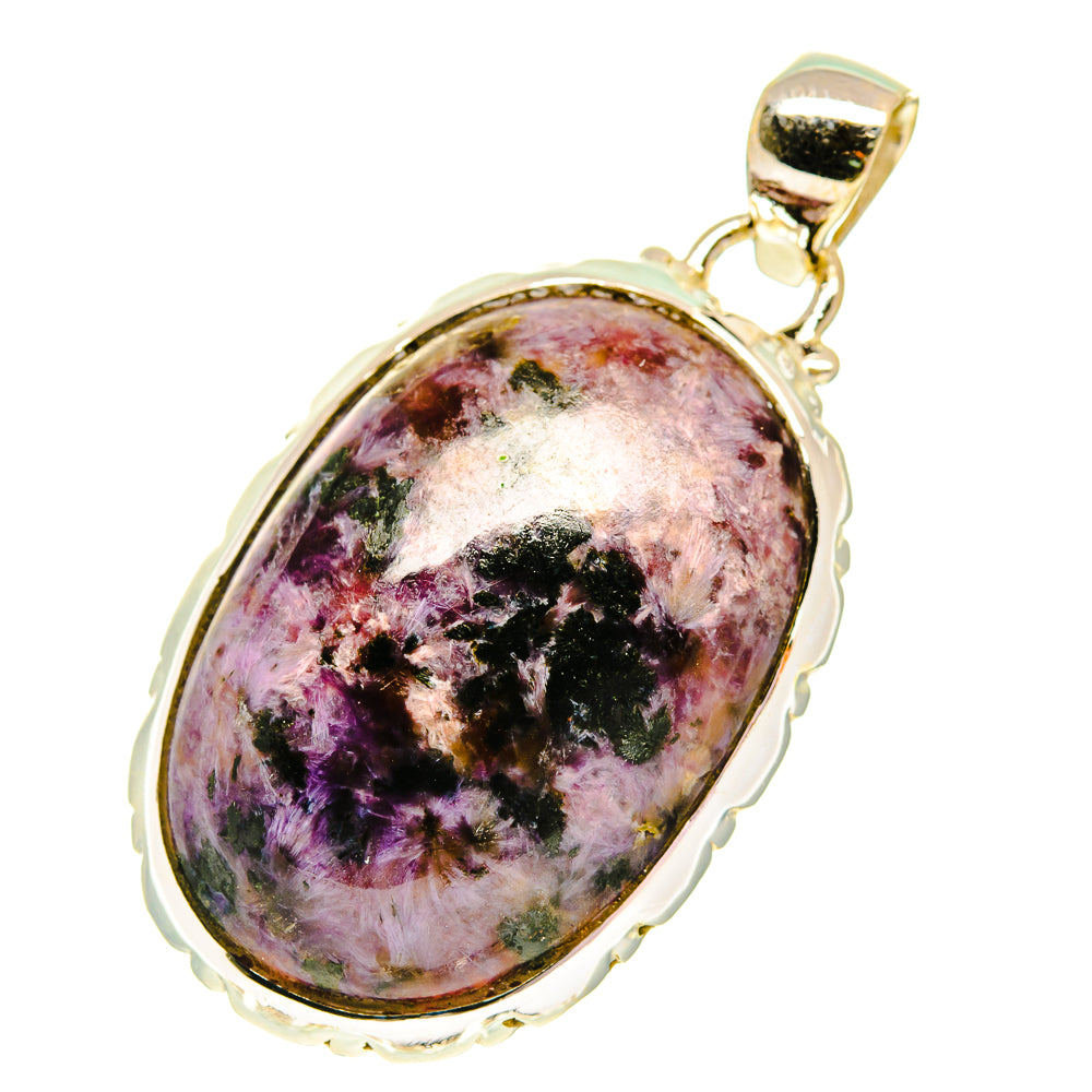 Lepidolite Pendants handcrafted by Ana Silver Co - PD760701