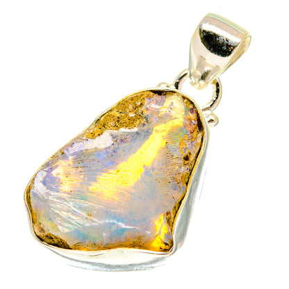 Ethiopian Opal Pendants handcrafted by Ana Silver Co - PD760702