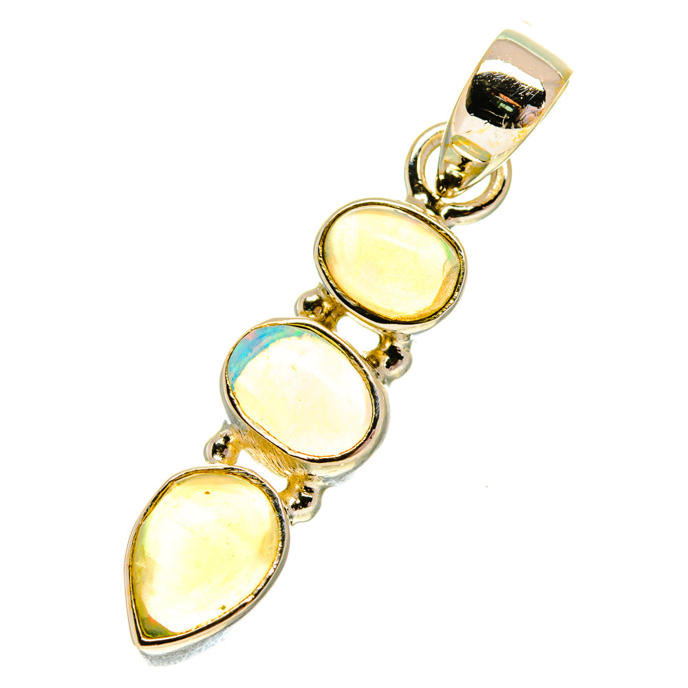 Ethiopian Opal Pendants handcrafted by Ana Silver Co - PD760711