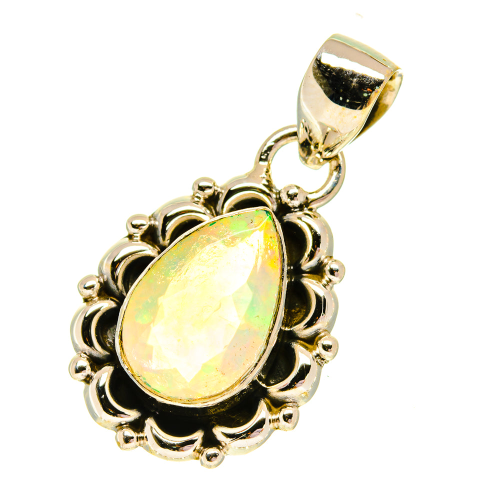 Ethiopian Opal Pendants handcrafted by Ana Silver Co - PD760713