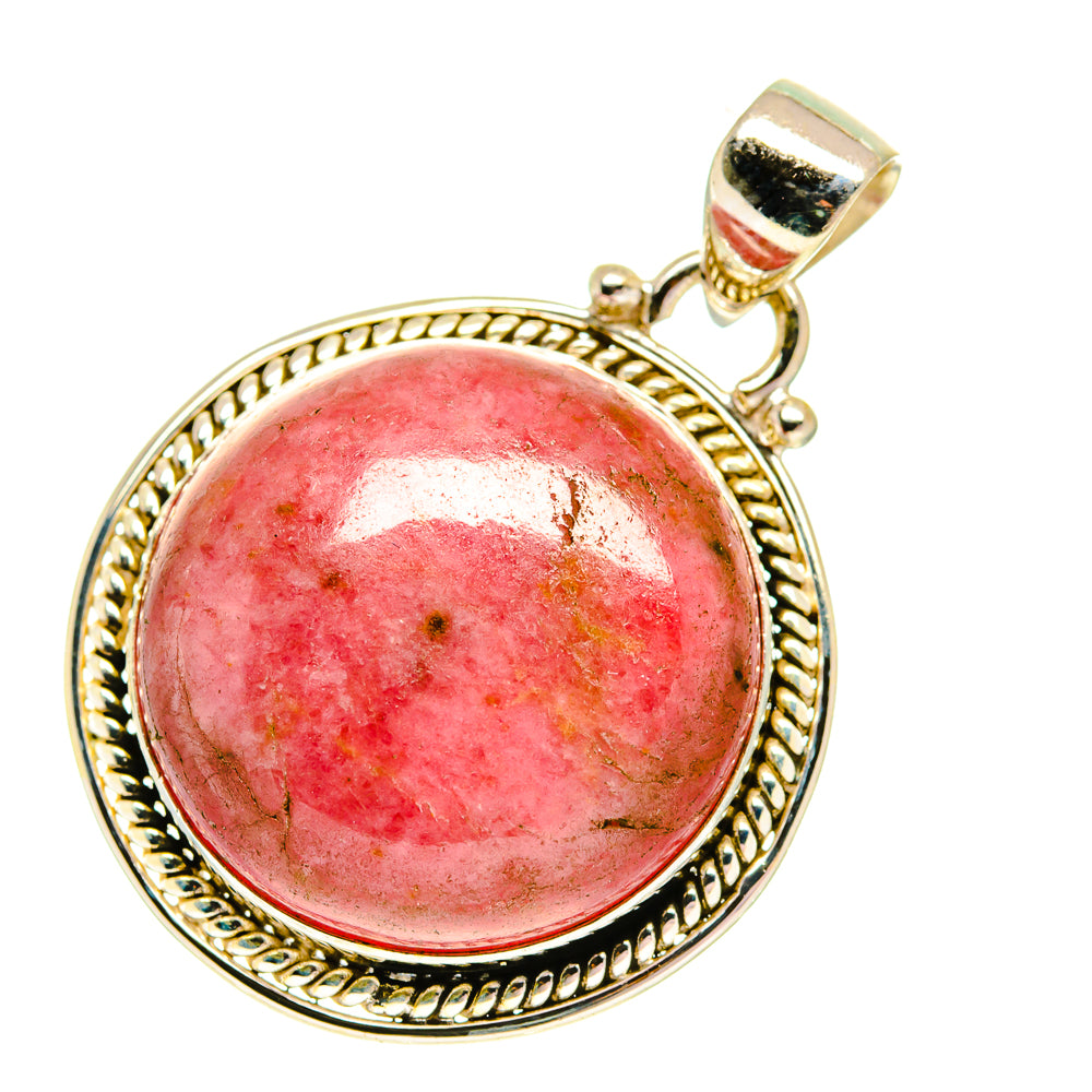 Rhodochrosite Pendants handcrafted by Ana Silver Co - PD760720