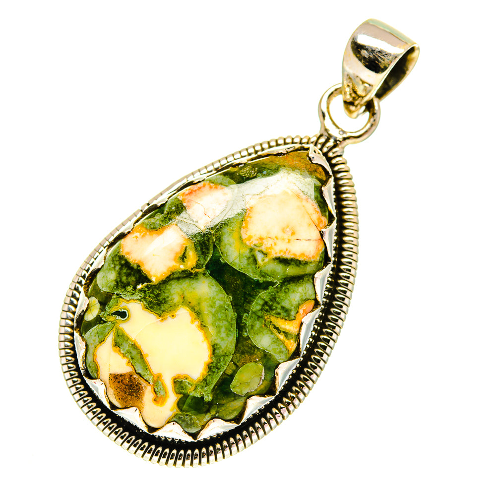Rainforest Opal Pendants handcrafted by Ana Silver Co - PD760721