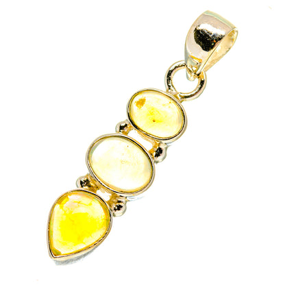 Ethiopian Opal Pendants handcrafted by Ana Silver Co - PD760726
