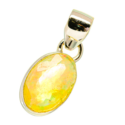 Ethiopian Opal Pendants handcrafted by Ana Silver Co - PD760735
