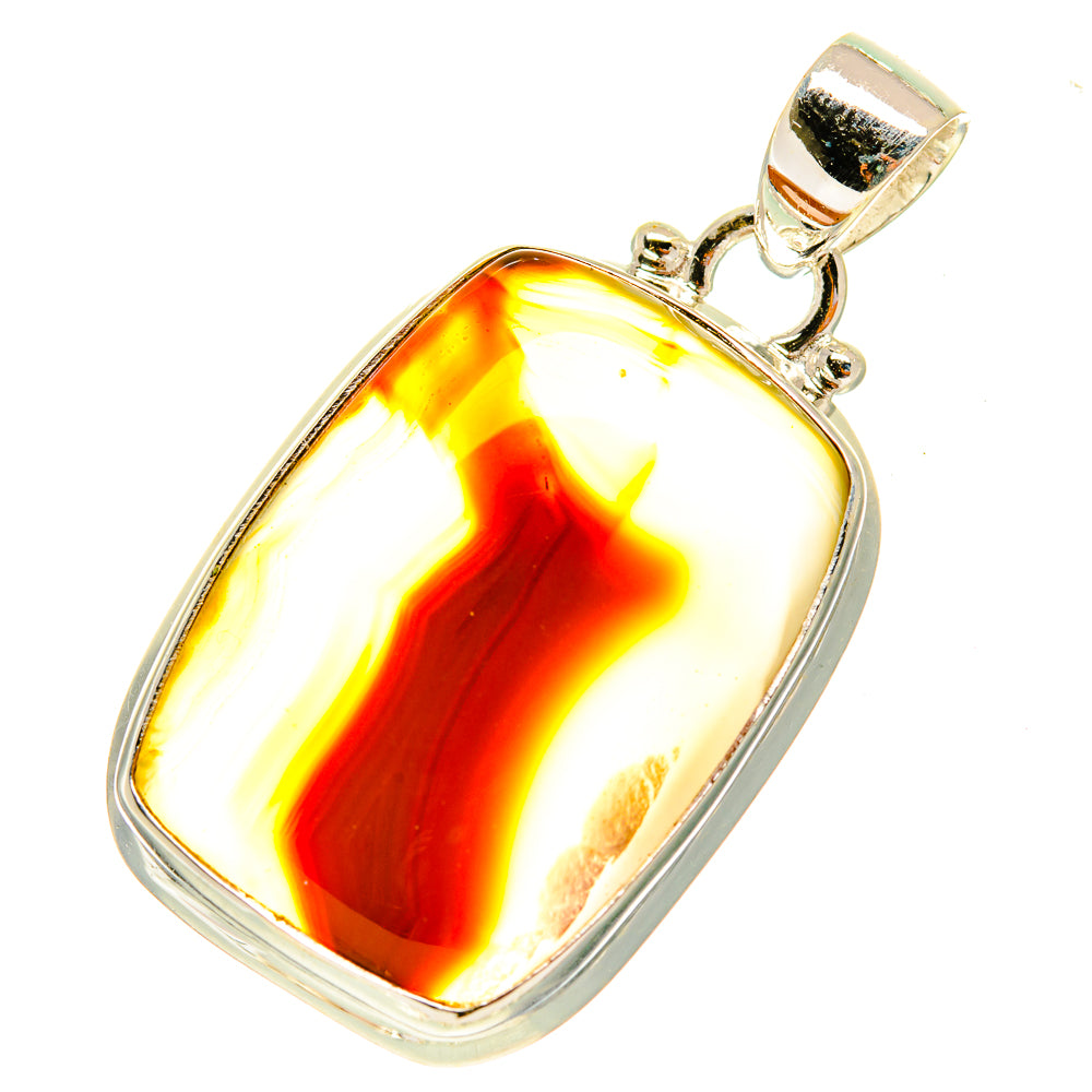 Montana Agate Pendants handcrafted by Ana Silver Co - PD760747