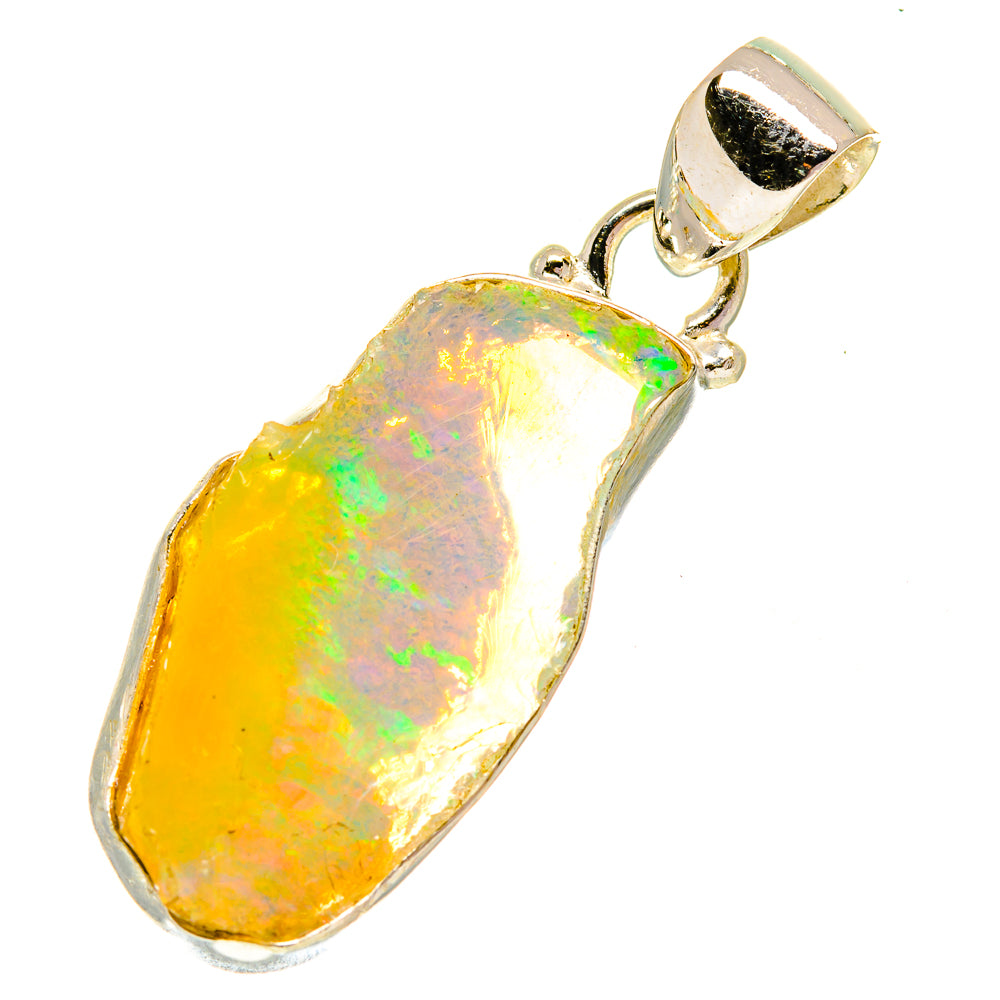 Ethiopian Opal Pendants handcrafted by Ana Silver Co - PD760753