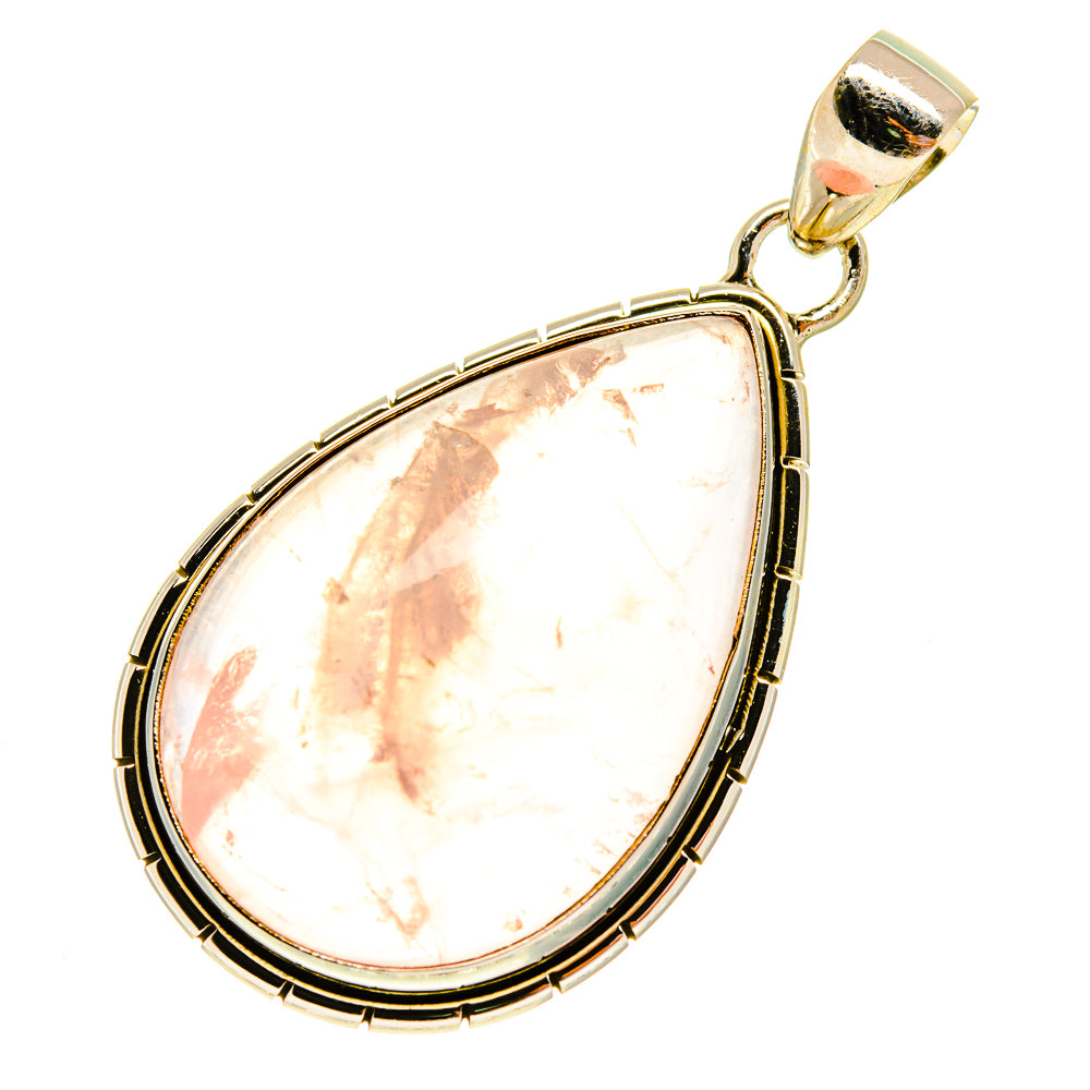 Rose Quartz Pendants handcrafted by Ana Silver Co - PD760764
