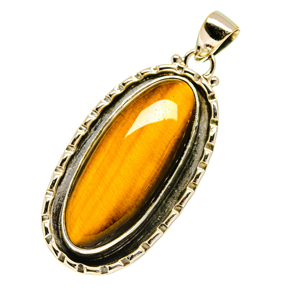 Tiger Eye Pendants handcrafted by Ana Silver Co - PD760766