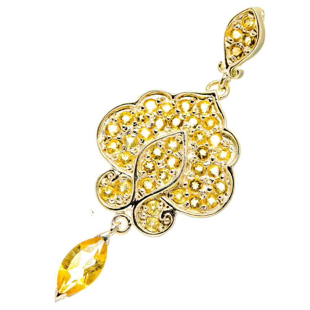 Citrine Pendants handcrafted by Ana Silver Co - PD760767