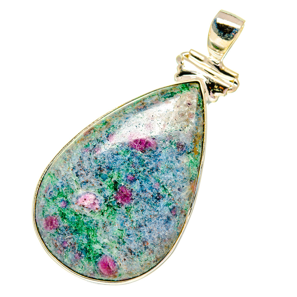Ruby Fuchsite Pendants handcrafted by Ana Silver Co - PD760772
