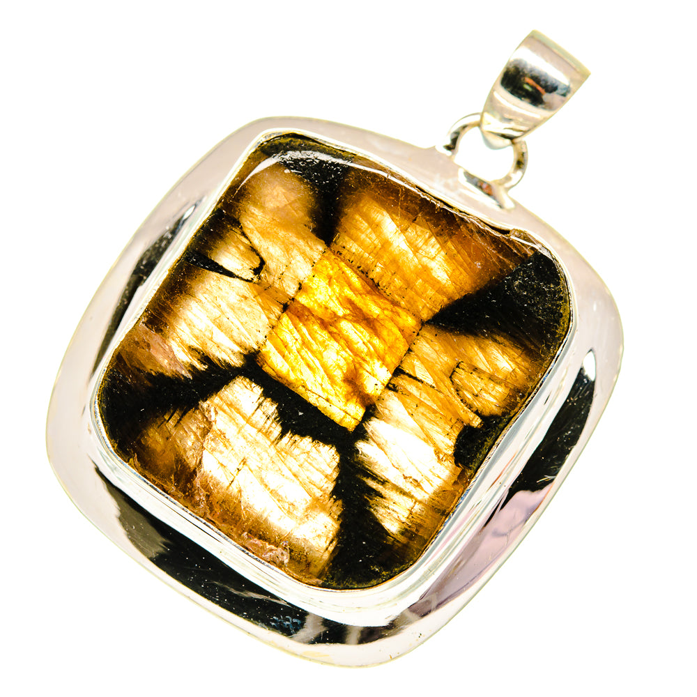 Chiastolite Pendants handcrafted by Ana Silver Co - PD760776