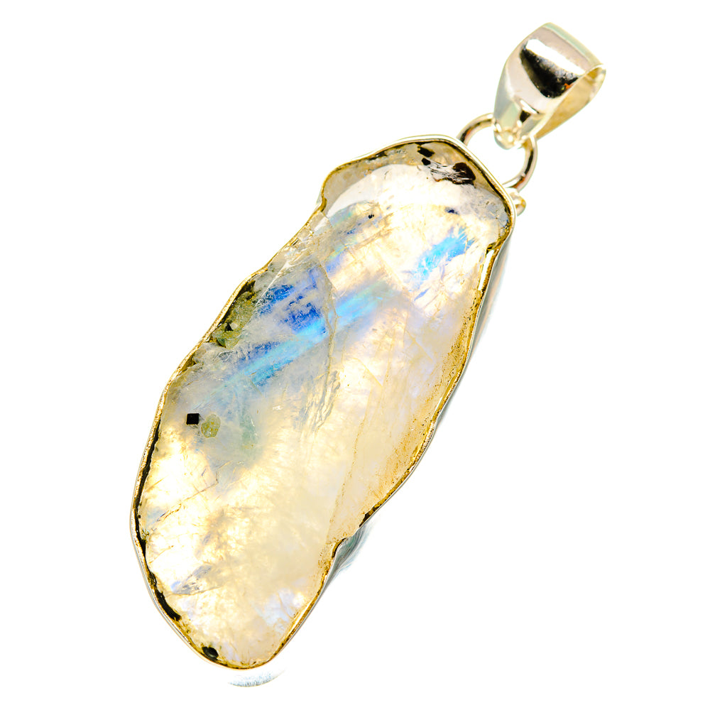 Rainbow Moonstone Pendants handcrafted by Ana Silver Co - PD760784