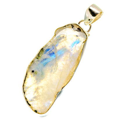 Rainbow Moonstone Pendants handcrafted by Ana Silver Co - PD760784