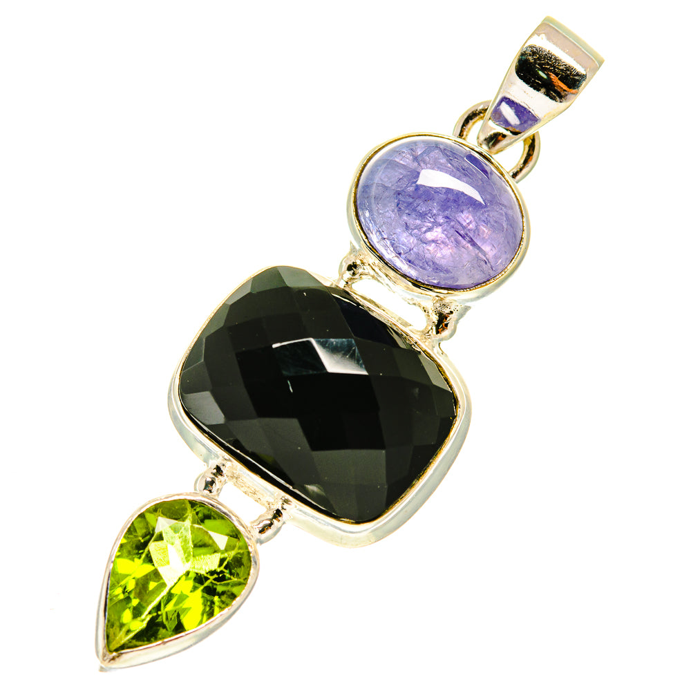 Black Onyx Pendants handcrafted by Ana Silver Co - PD760787