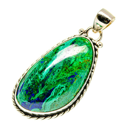 Azurite Pendants handcrafted by Ana Silver Co - PD760797