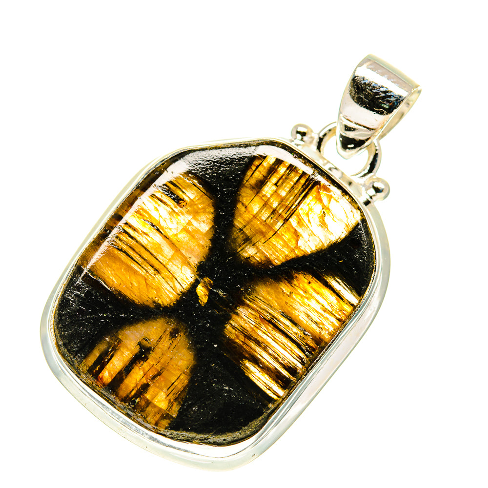 Chiastolite Pendants handcrafted by Ana Silver Co - PD760798