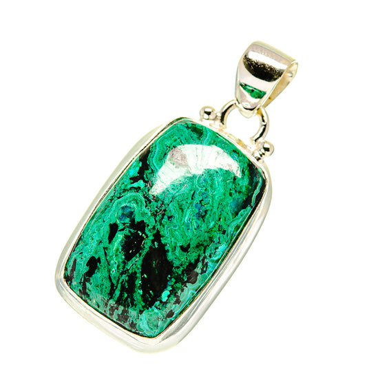 Chrysocolla Pendants handcrafted by Ana Silver Co - PD760799