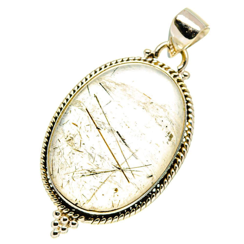 Tourmalinated Quartz Pendants handcrafted by Ana Silver Co - PD760802