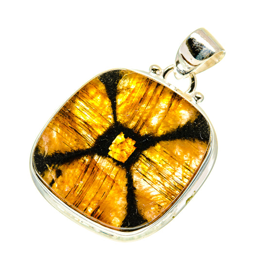 Chiastolite Pendants handcrafted by Ana Silver Co - PD760803