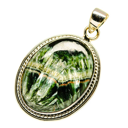 Seraphinite Pendants handcrafted by Ana Silver Co - PD760804