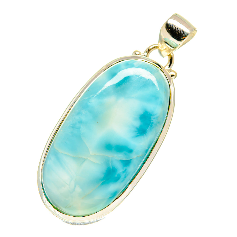 Larimar Pendants handcrafted by Ana Silver Co - PD760828