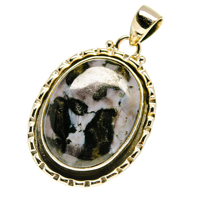 Gabbro Stone Pendants handcrafted by Ana Silver Co - PD760833