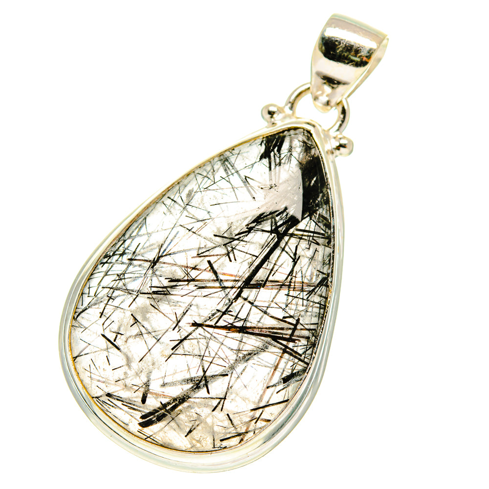 Tourmalinated Quartz Pendants handcrafted by Ana Silver Co - PD760837