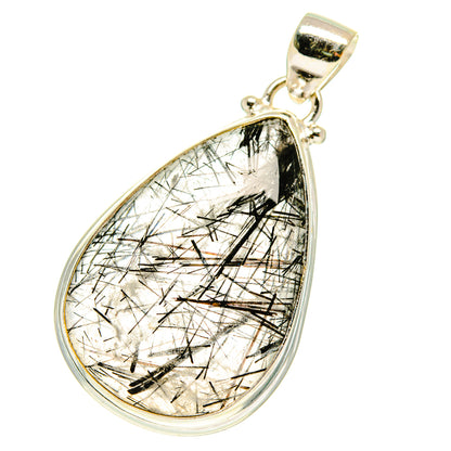 Tourmalinated Quartz Pendants handcrafted by Ana Silver Co - PD760837