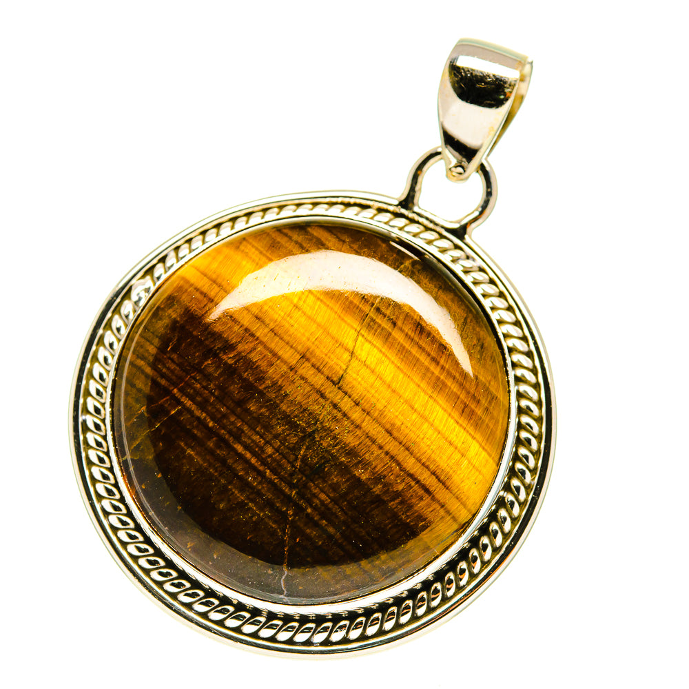 Tiger Eye Pendants handcrafted by Ana Silver Co - PD760847