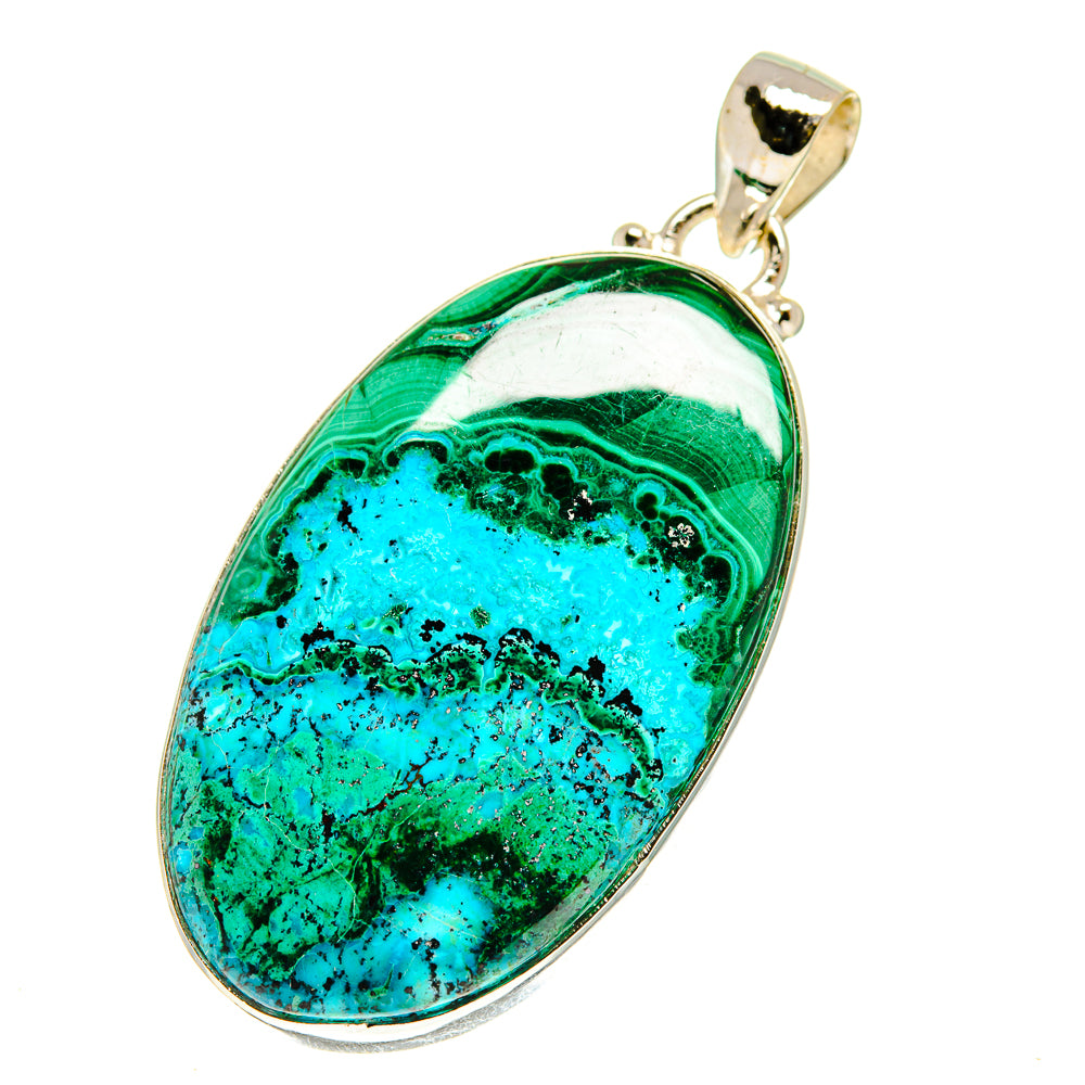 Chrysocolla Pendants handcrafted by Ana Silver Co - PD760853
