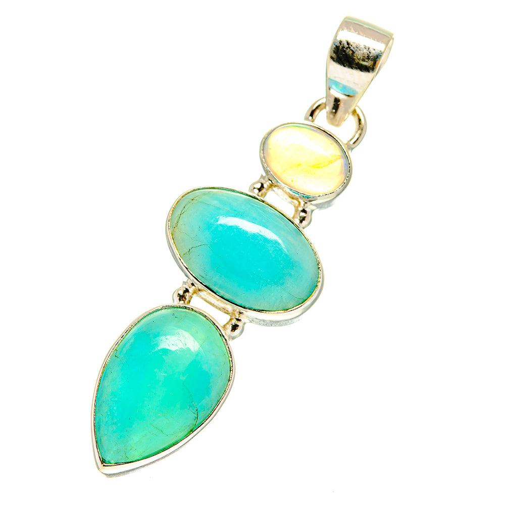 Larimar Pendants handcrafted by Ana Silver Co - PD760857