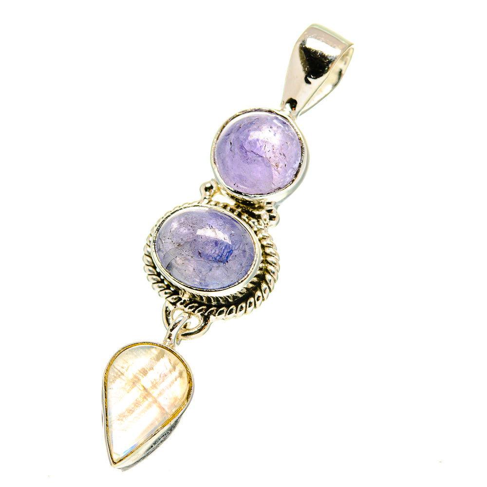 Tanzanite Pendants handcrafted by Ana Silver Co - PD760859