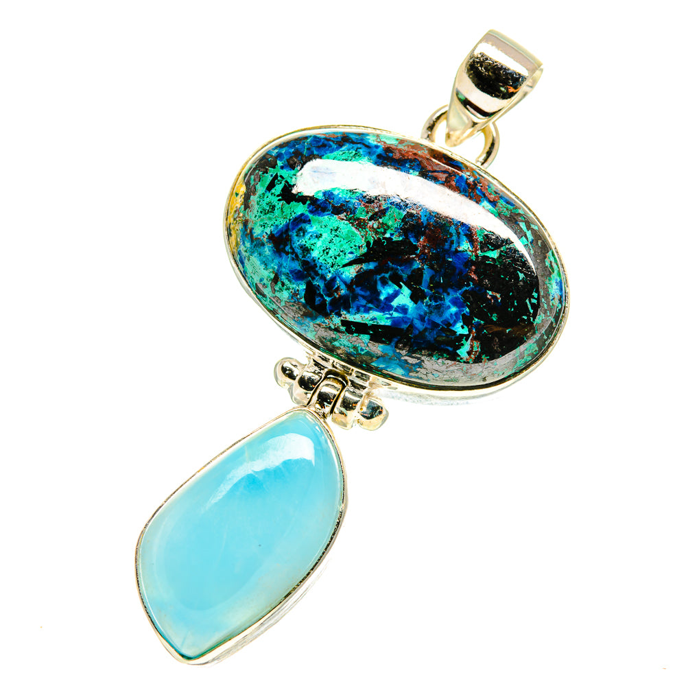 Shattuckite Pendants handcrafted by Ana Silver Co - PD760865