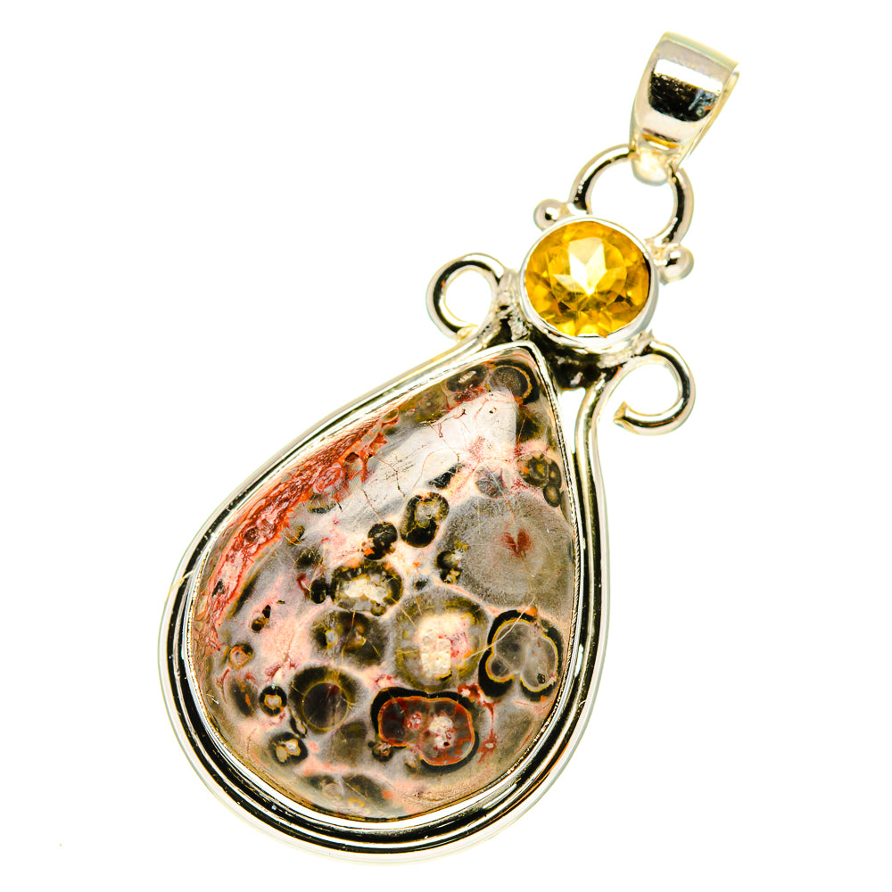 Poppy Jasper Pendants handcrafted by Ana Silver Co - PD760867