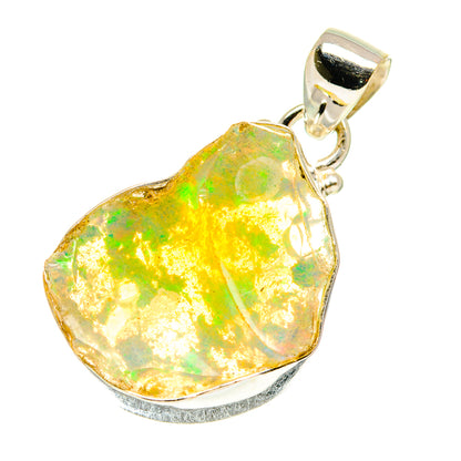 Ethiopian Opal Pendants handcrafted by Ana Silver Co - PD760900