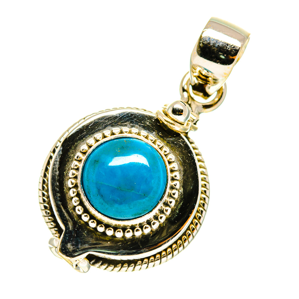 Chrysocolla Pendants handcrafted by Ana Silver Co - PD760902