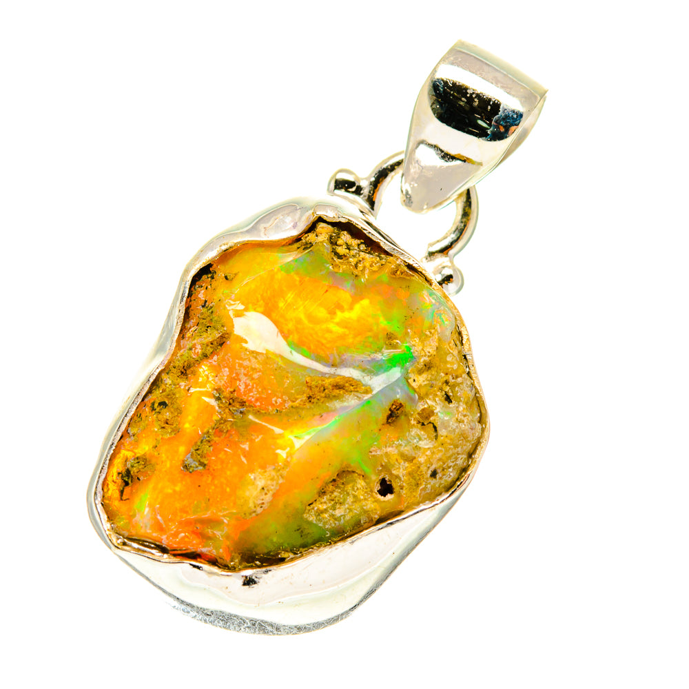 Ethiopian Opal Pendants handcrafted by Ana Silver Co - PD760904