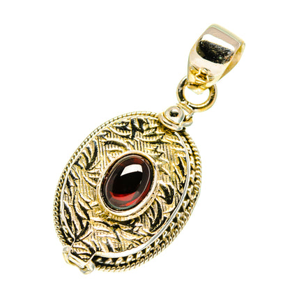 Garnet Pendants handcrafted by Ana Silver Co - PD760905